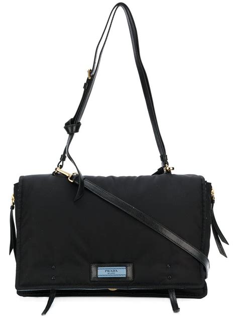 etiquette prada bag|Prada Etiquette Large Nylon Flap Crossbody Bag .